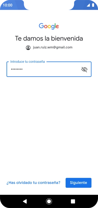 Pulsa Siguiente.