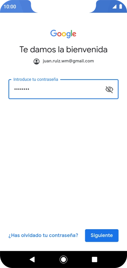 Pulsa Siguiente.