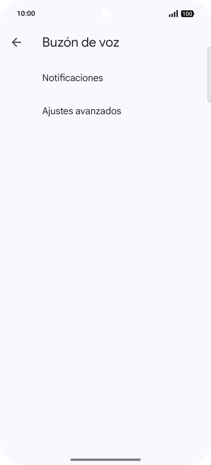 Pulsa Ajustes avanzados.