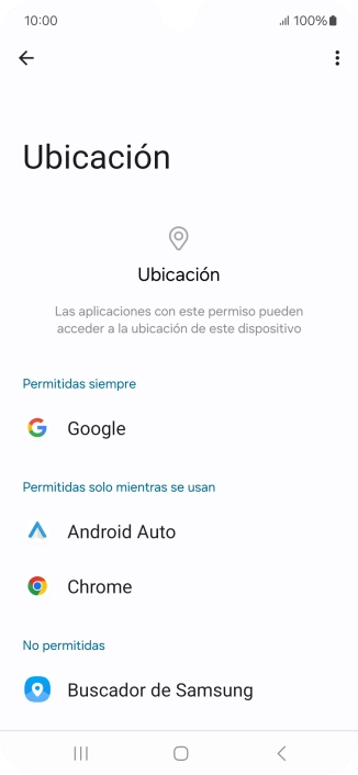 Pulsa la app deseada.