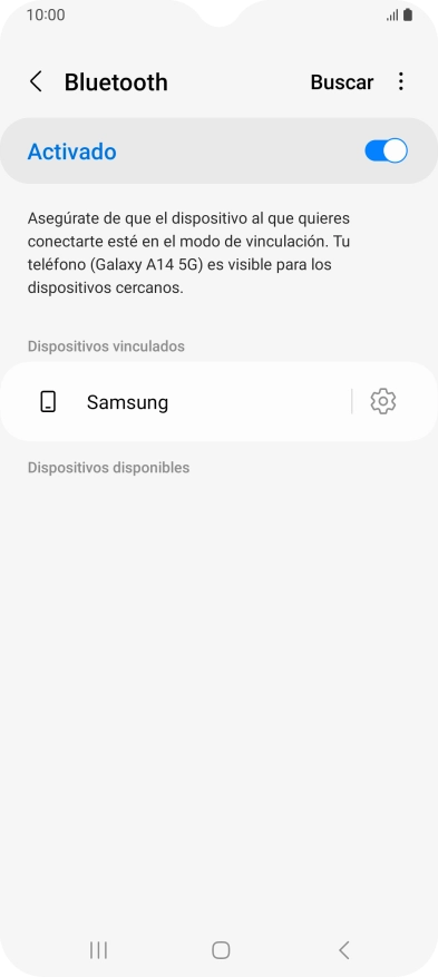 Pulsa la tecla de inicio para terminar y regresar a la pantalla de inicio.