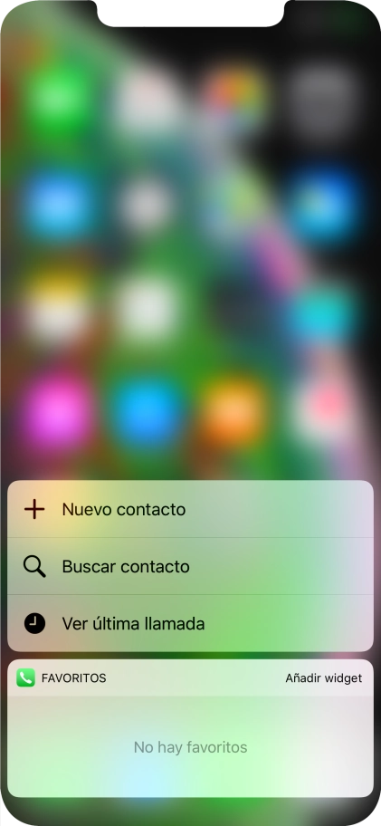Pulsa la función deseada y sigue las indicaciones de la pantalla para utilizar la función seleccionada.