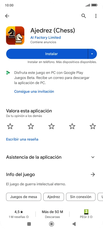Pulsa la tecla de inicio para terminar y regresar a la pantalla de inicio.