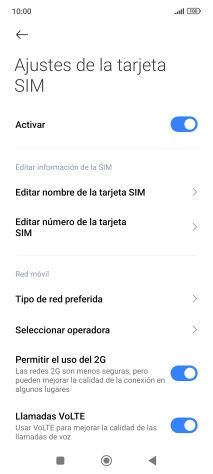 Pulsa el indicador junto a 
