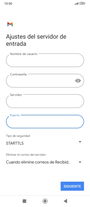 Pulsa la lista desplegable bajo 