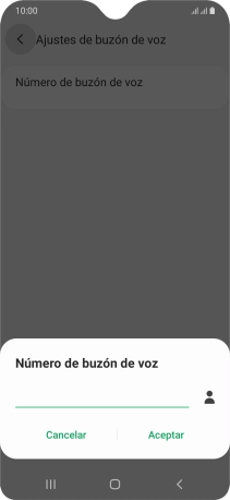 Introduce 22177 y pulsa Aceptar.