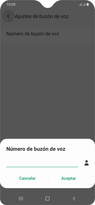 Introduce 22177 y pulsa Aceptar.