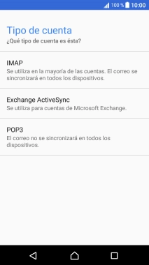 Pulsa IMAP.