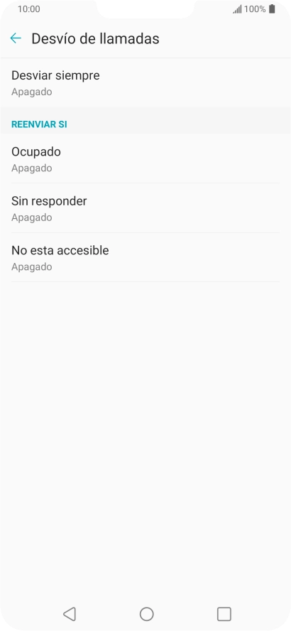 Pulsa la tecla de inicio para terminar y regresar a la pantalla de inicio.
