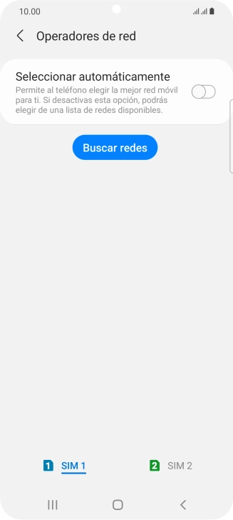 Pulsa el indicador junto a 