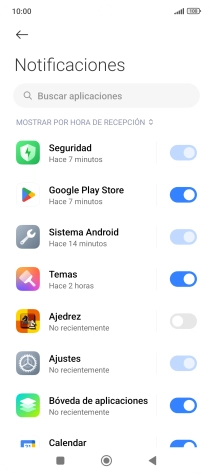 Pulsa la app deseada.