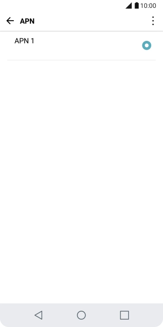 Pulsa el icono de menú.