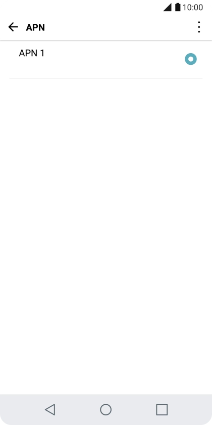 Pulsa el icono de menú.