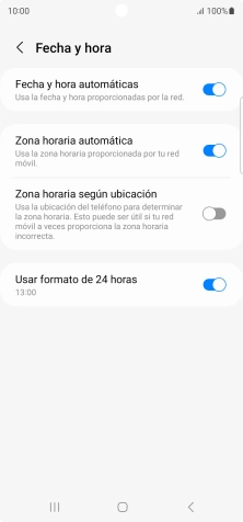 Pulsa la tecla de inicio para terminar y regresar a la pantalla de inicio.