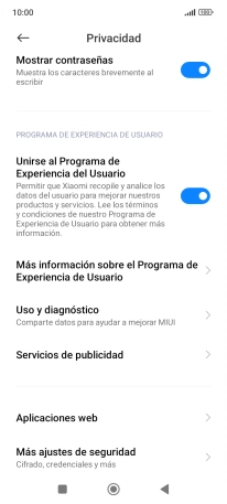 Pulsa Más ajustes de seguridad.