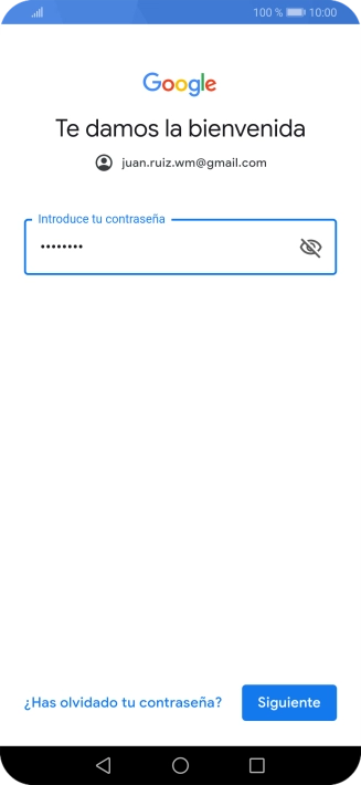 Pulsa Siguiente.