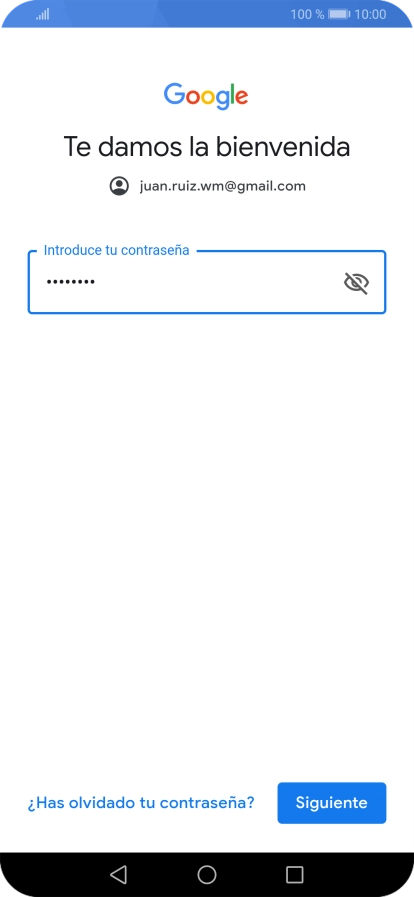 Pulsa Siguiente.