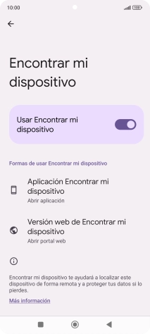 Pulsa la tecla de inicio para terminar y regresar a la pantalla de inicio.