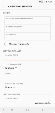 Pulsa la lista desplegable bajo 