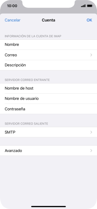 Pulsa SMTP.