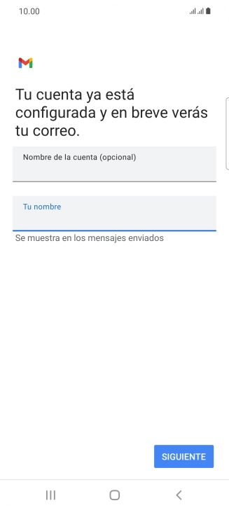 Pulsa SIGUIENTE.