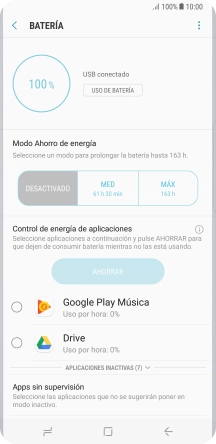 Pulsa el ajuste deseado.