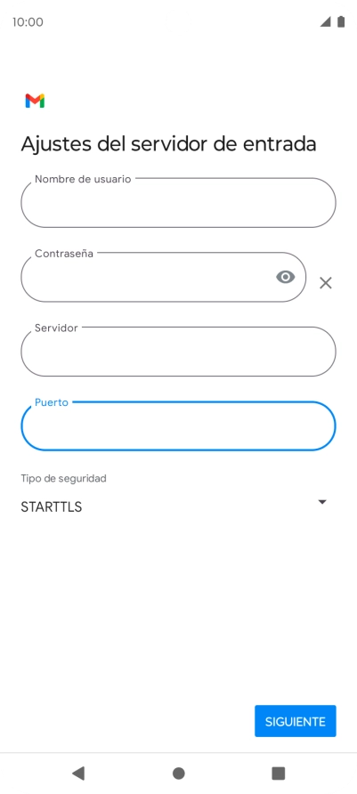 Pulsa la lista desplegable bajo 