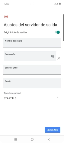 Pulsa el indicador junto a 