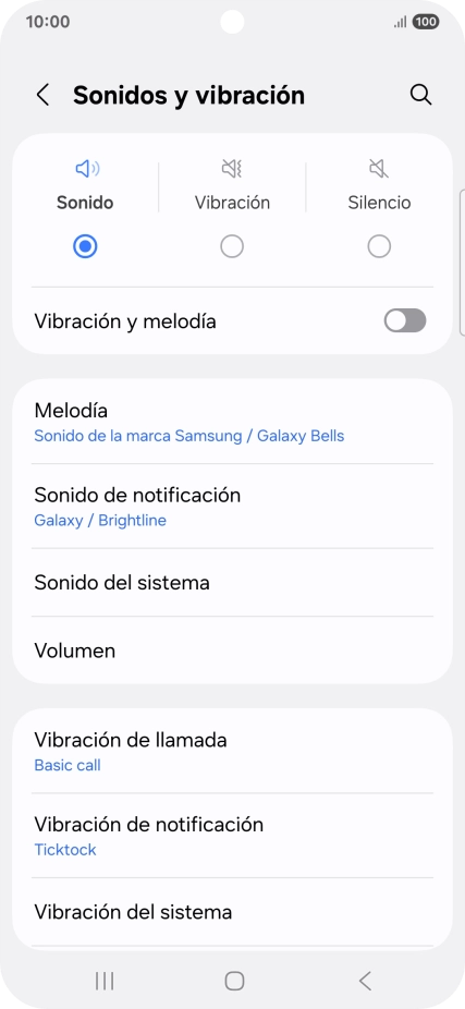 Pulsa Melodía.