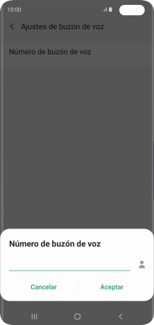 Introduce 22177 y pulsa Aceptar.