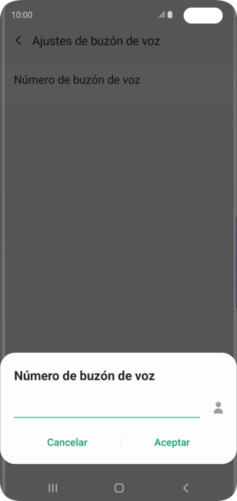 Introduce 22177 y pulsa Aceptar.