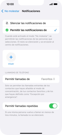 Pulsa la flecha hacia la izquierda.