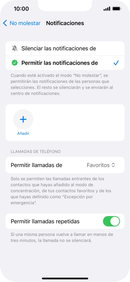 Pulsa la flecha hacia la izquierda.