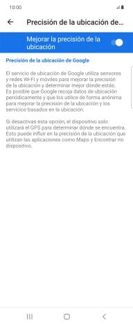 Pulsa el indicador junto a 