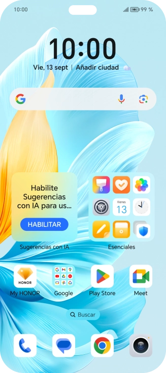 Cuando el icono de carga de batería aparece en la pantalla, el teléfono se está cargando.