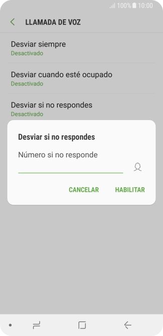 Introduce +34600132000 y pulsa HABILITAR.