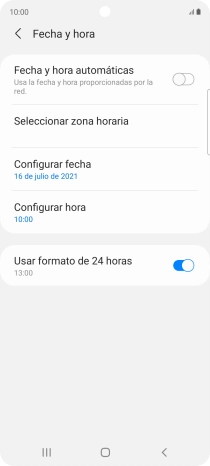 Pulsa el indicador junto a 