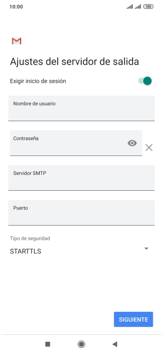 Pulsa el indicador junto a 