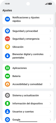 Pulsa Ubicación.