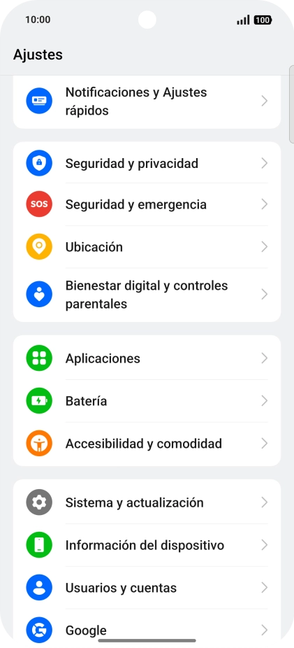 Pulsa Ubicación.