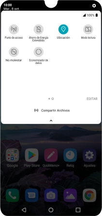Pulsa Ahorro de Energía Extendido.