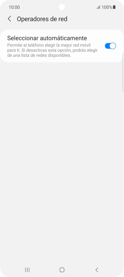 Pulsa el icono junto a 