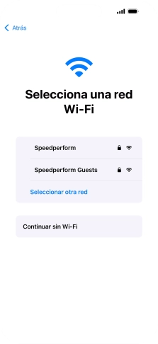 Pulsa la red wifi deseada.