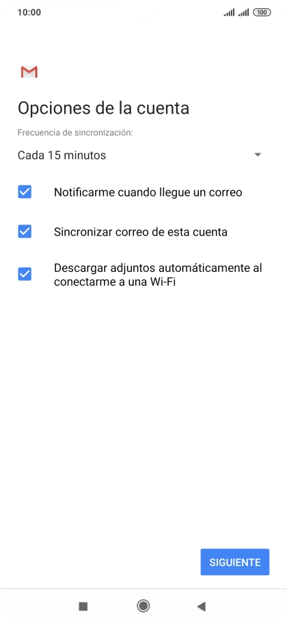 Pulsa la lista desplegable bajo 