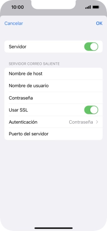 Pulsa el indicador junto a 