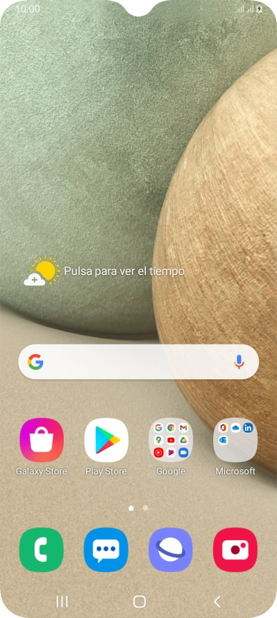Cuando el icono de carga de batería aparece en la pantalla, el teléfono se está cargando.