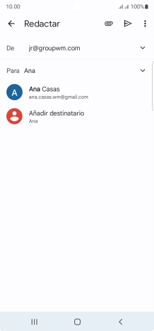 Pulsa el contacto deseado.