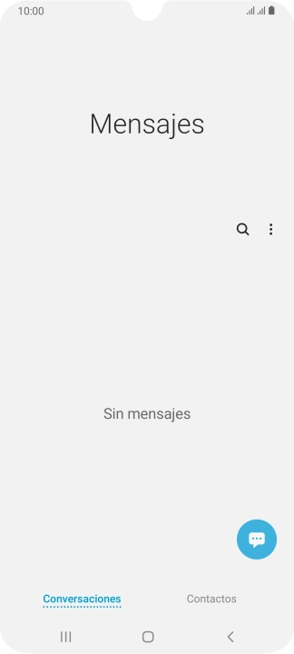 Pulsa el icono de nuevo mensaje.