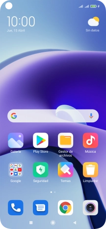 Cuando el icono de carga de batería aparece en la pantalla, el teléfono se está cargando.