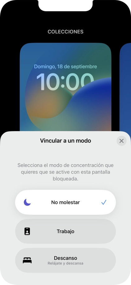 Pulsa el icono de cerrar.